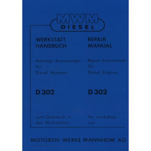 Mwm dieselschlepper motor d302 - dieselschlepper,