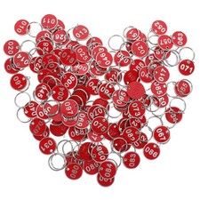 100 pcs nummern - 100, anhänger