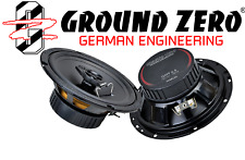Ground Zero 16,5cm Koaxial LAUTSPRECHER 165mm Koax  GZFF 6.5         B-Ware