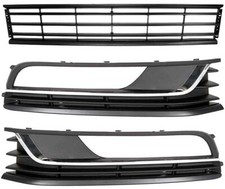 SET Lüftungsgitter GITTER Stoßstange vorneFür VW PASSAT B7 TRENDLINE 11.10-02.15