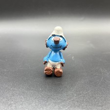 Schlumpf 20175 Roboter W. Germany (3) clockwork robo smurf Schleich 2.0175