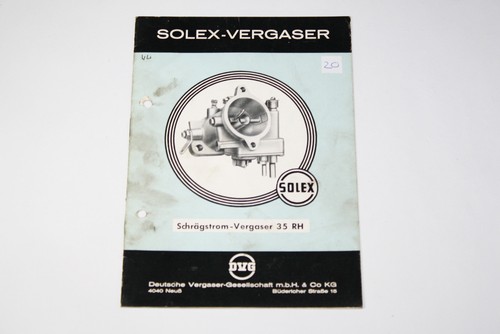 Solex vergaser - solex, rh