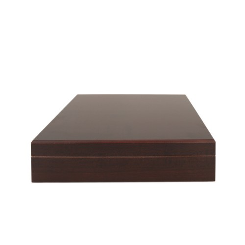 Humidor rotbraun 23x21 5x6cm - humidor, 23x21,5x6cm