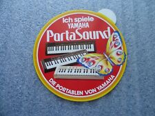 Aufkleber - Yamaha Porta Sound Keyboard - 80er Jahre