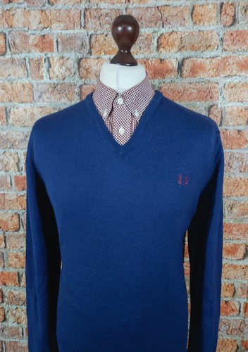 Fred perry strickpullover mit - perry,
