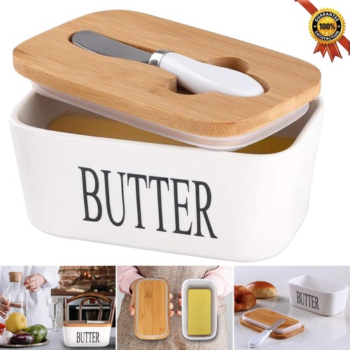 Butterdose keramik weiß - keramik,