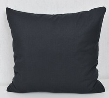 Kissenhülle  Kissenbezug Bezug 100% Baumwolle 6 Maße 40 Farben einfarbig UNI