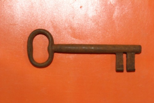 Großer antiker bartschlüssel - großer,