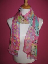 Moschino Seidenschal NEU 