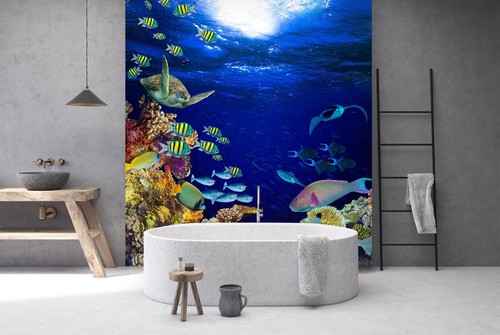 Ozean blau fisch q3067 - ozean,