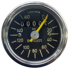 DREHZAHLMESSER DUCATI ELITE, DUCATI 200, DUCATI 250 DELUXE. GENUINO EB1-60 AC...