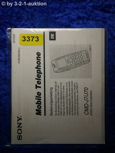 Sony bedienungsanleitung cmd - sony,