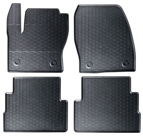 Gummifußmatten set für ford - set,