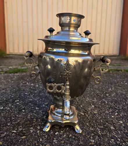 Elektrischer samowar messing - samowar,