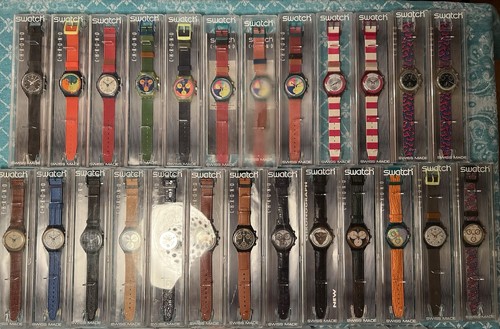 Swatch uhren sammler 90er - swatch,
