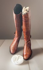 Sergio Rossi Lacklederstiefel