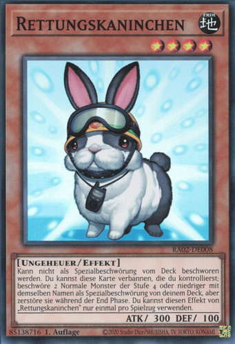 Yugioh rettungskaninchen - rettungskaninchen, (v.1)