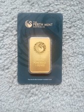 1 Unze Goldbarren Perth Mint