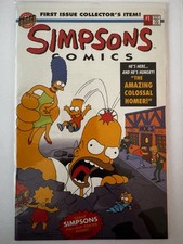 Simpsons Comics Nr. 1 Englische Erstausgabe Ausgabe 1993