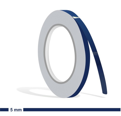 Zierstreifen dunkelblau 5mm - dunkelblau,