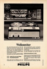 3w20821/ Alte Reklame von 1966 - ...nimm doch PHILIPS – Tonbandgerät RK 15