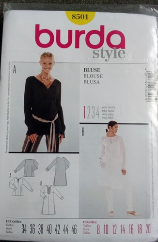 Burda style 8501 - style, tunika