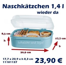 Tupperware Naschkätzchen mittel 1,4 l / 1,7 l