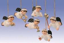 Miniaturfigur Schwebeengel 6tlg BxTxH= 3x4,5x2,5cm NEU Miniatur Instrumente 