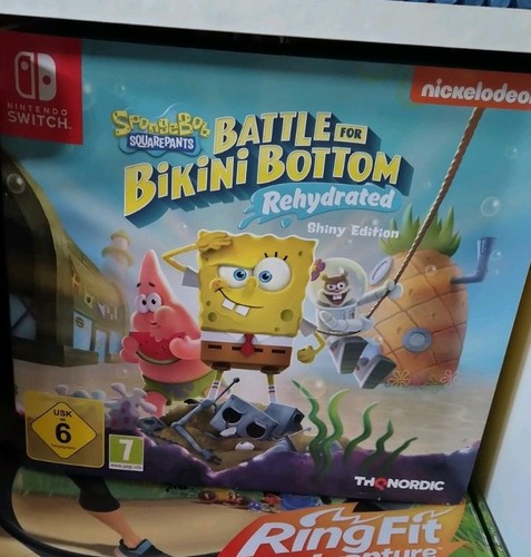 Switch spongebob collector box - spongebob,
