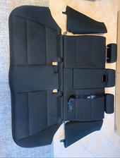 Sitze hinten Hinterbank schwarz Stoff BMW X3 e83 Zustand 1A