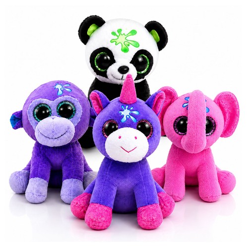 4er set plüsch - plüsch, kuscheltiere