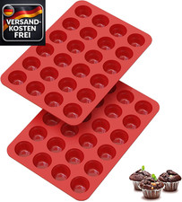 Mini Muffinform Silikon 24er
