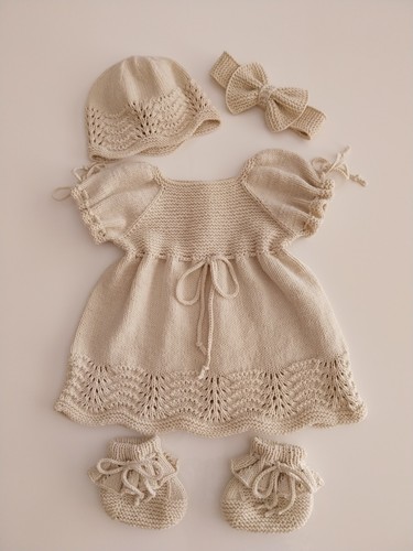 Handgestricktes baby set - baby, für