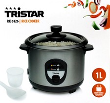 Tristar Reiskocher Edelstahl 1L 400 Watt RK-6126