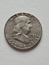 1953 Franklin Half Dollar USA
