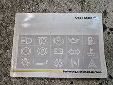 OPEL Astra F Betriebsanleitung Bordbuch Bordmappe Bedienungsanleitung Handbuch