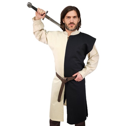 Mittelalter wappenrock schwarz - mittelalter,