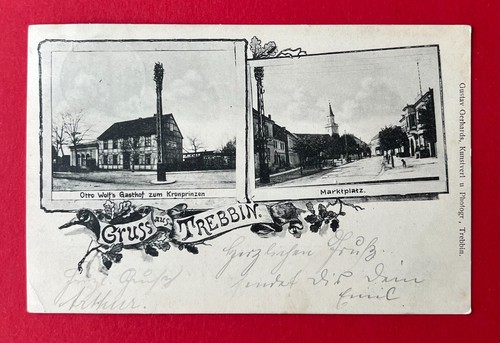 Trebbin 1906 gasthof zum - ak,