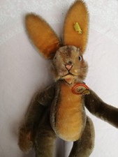 Kuscheltier hase alt steiff - hase,