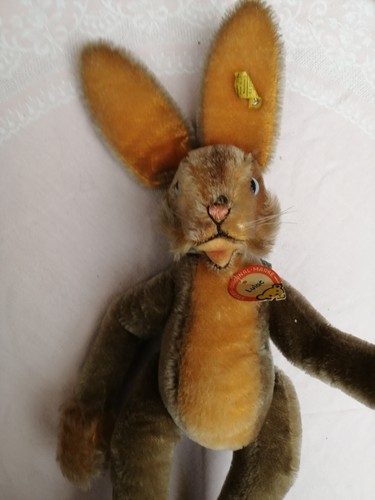 Kuscheltier hase alt steiff - kuscheltier,
