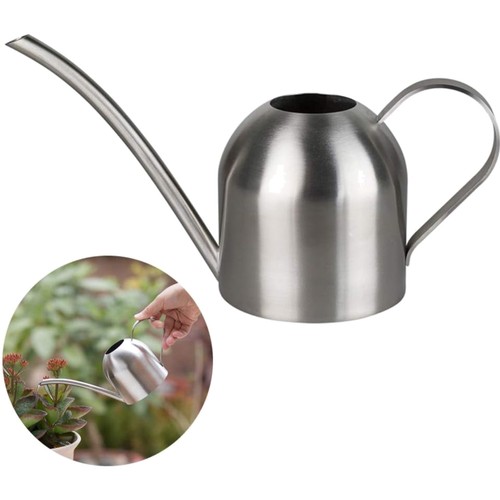 Edelstahl gießkanne 500ml - edelstahl,