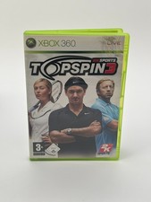 Microsoft XBOX 360 - Top Spin 3 - CIB/PAL