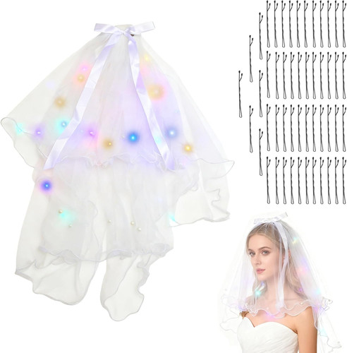 Schleier braut led - braut,,