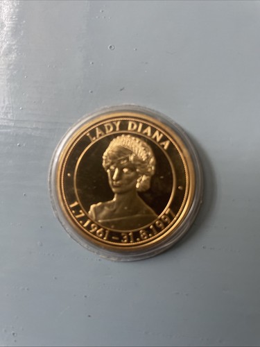 Lady diana gedenkmünze - lady,