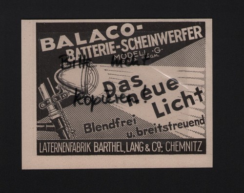 Chemnitz werbung 1934 - chemnitz,,