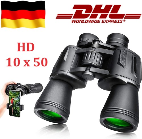 10x50 fernglas feldstecher - hd,