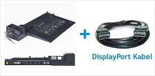 Lenovo Docking Type 4337 mit DisplayPort Kabel für Lenovo T400s mit 2 Schlüssel