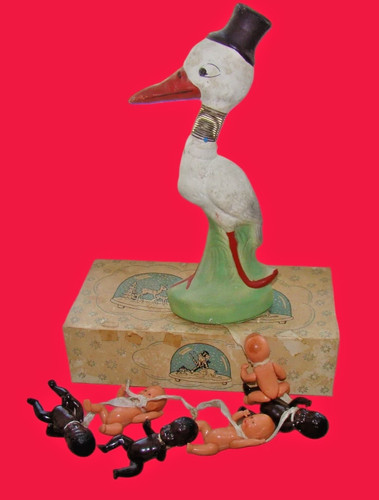 Geburtsspiel klapperstorch mit - klapperstorch,