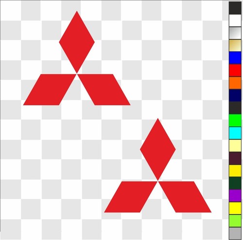 Mitsubishi aufkleber decals - mitsubishi,