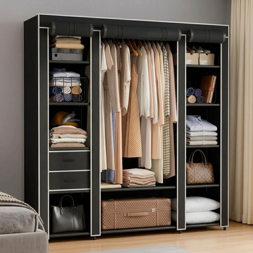 Stoffschrank